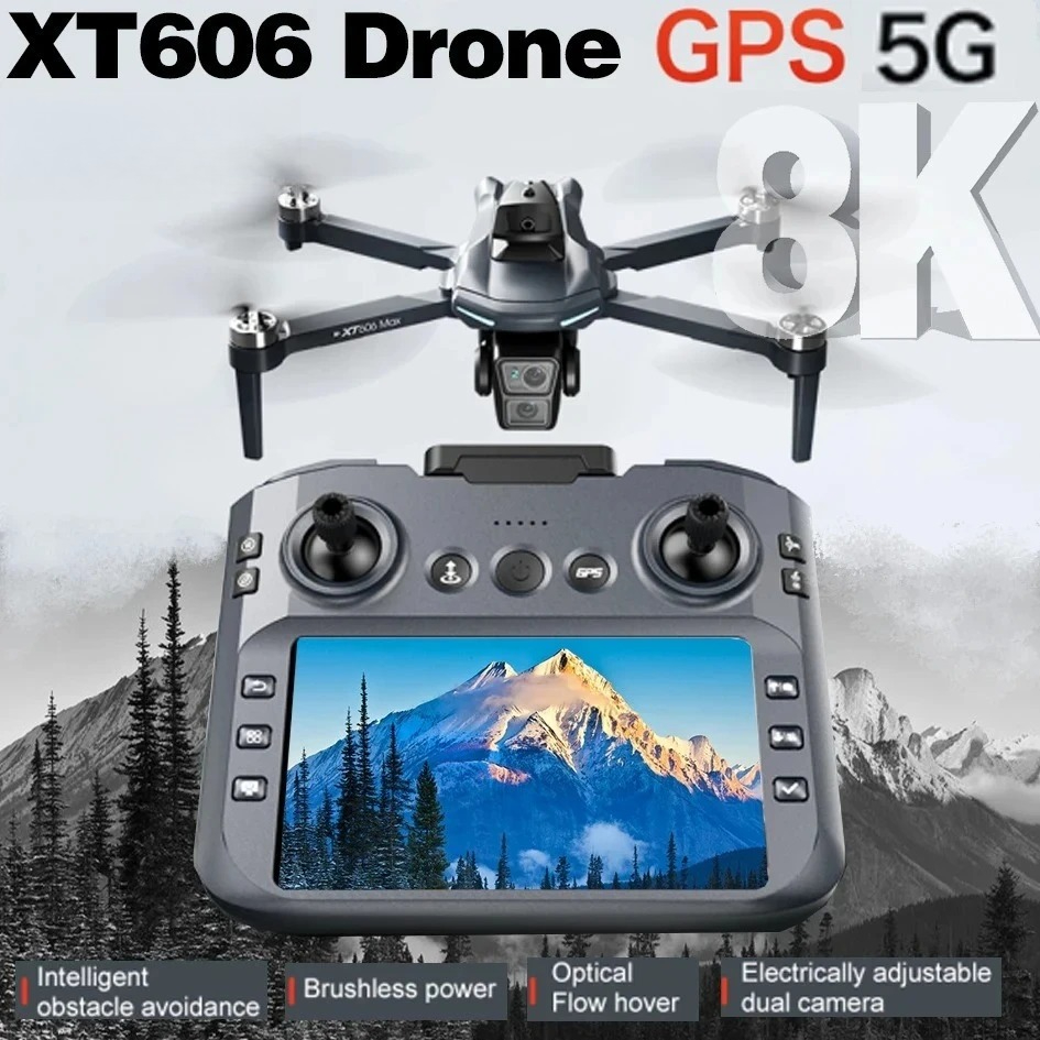 Drone Mapping - โดรนรุ่น Original XT606 ระดับมืออาชีพ กล้อง 8K