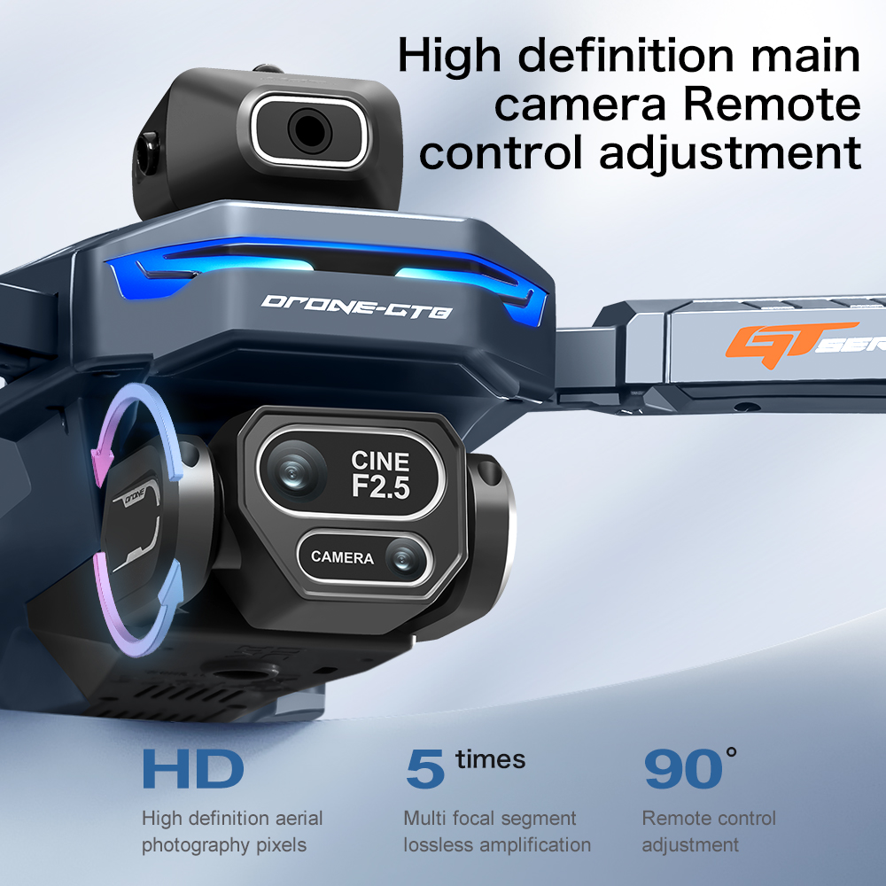 โดรน NEW GT8 HD RC 4K ระดับมือ - Drone Mapping บทวิจารณ์และราคา