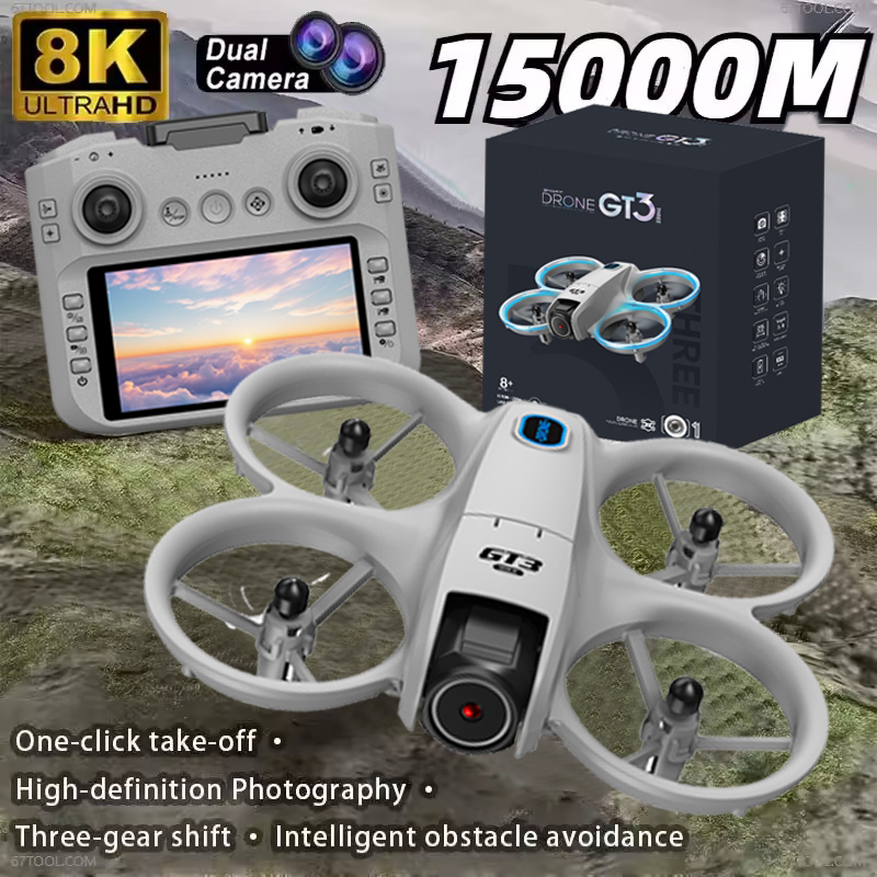 ใหม่ GT3 มินิ โดรน 8K GPS มืออ - Drone Mapping บทวิจารณ์และราคา