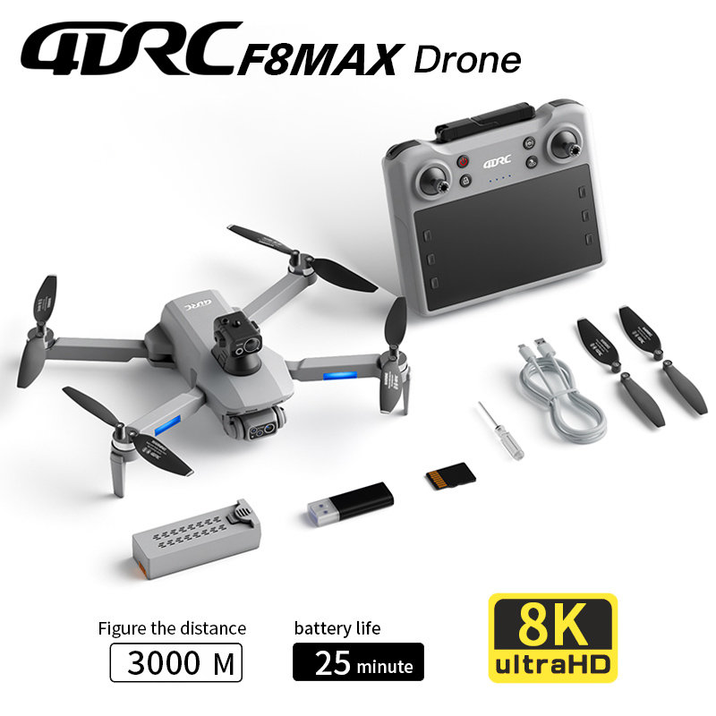 โดรน F8 MAX GPS ระดับมืออาชีพ  - Drone Mapping บทวิจารณ์และราคา