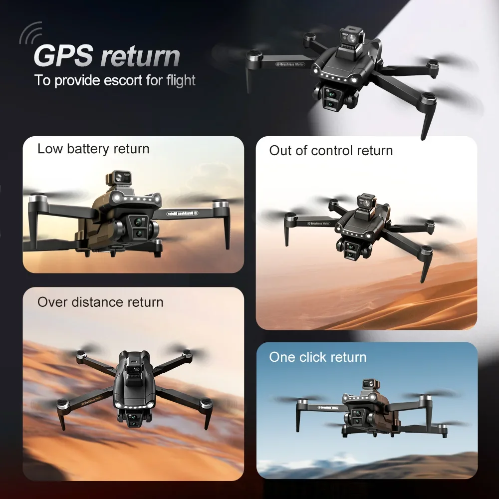 โดรนรุ่นดั้งเดิม V198GPS 4K ระ - Drone Thermal Imaging บทวิจารณ์และราคา